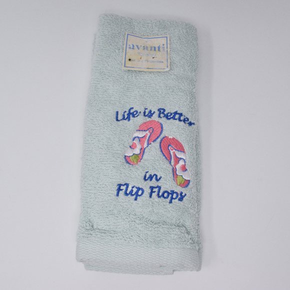 Avanti Bath Avanti Life Is Better In Flip Flops Towels Poshmark